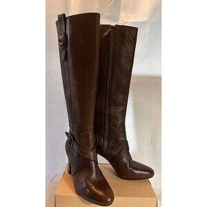 Cole Haan "Courtney Air" Knee High Boots Brown Leather Women’s 8.5
